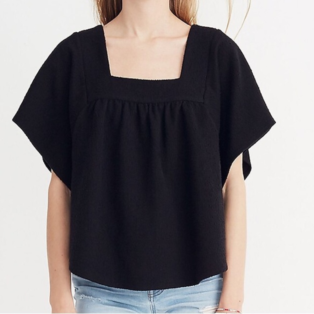 Madewell Texture & Thread Butterfly Top